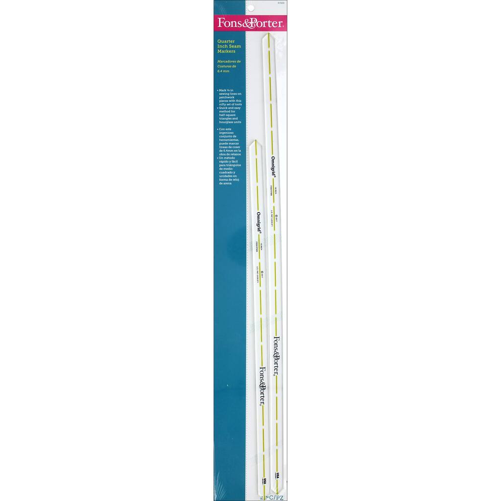 Fons & Porter Quarter Inch Seam Markers, 14